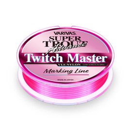 VARIVAS Super Trout Advanced Twitch Master Marking Nylon 328.4 ft (100 m) Marking Color (Clear + Flash Pink) 5lb (No. 1.2)