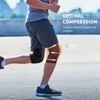 CAMBIVO Knee Support Men/Women 2 Pack, Knee Brace Compression Knee