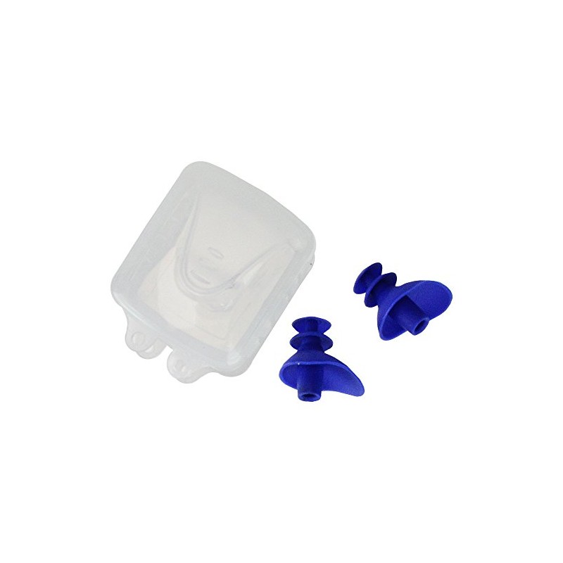 Universal Ear Plugs with Case (Set of 2)