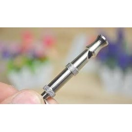 Dog Training Whistle - Two Pack - Stops Barking - Dog Training Aide - Adjustable to Lock in Ultrasonic Frequency