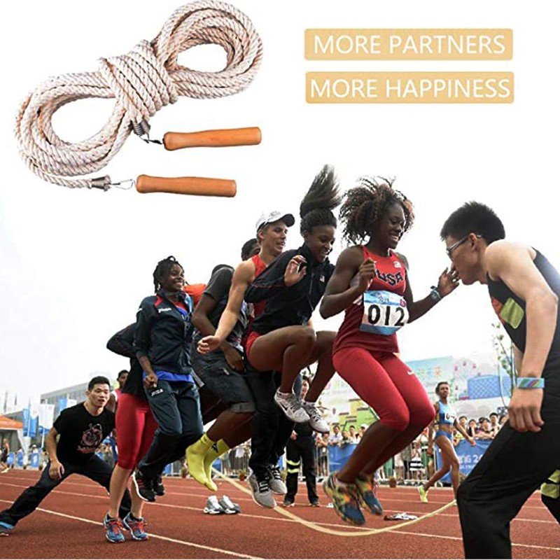 CZ-XING Skipping Rope for Multiplayers Long Rope 5Meters -7Meters -10Meters