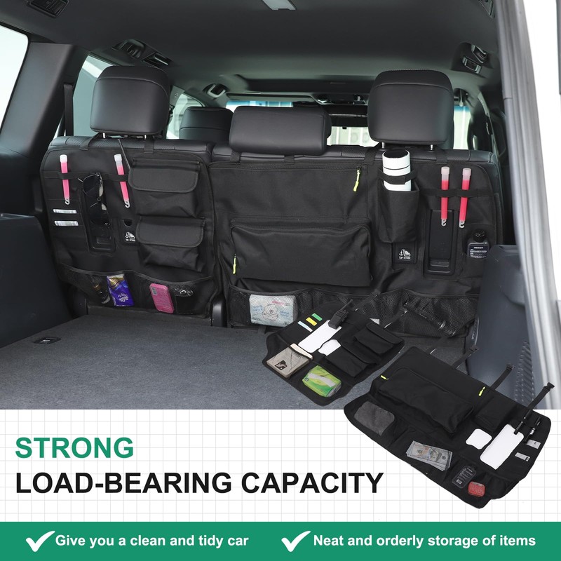 Heutamo Trunk Hanging Organizer Backseat Bag Compatible with Toyota Land