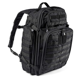 5.11 Tactical Backpack ‚ Rush 72 2.0 ‚ Military Molle Pack, CCW and Laptop Compartment, 55 Liter, Large, Style 56565 ‚ Black