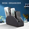 YAPISHI Remote Control Holder, 5 Rooms Desk Organizer and Decorations
