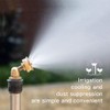 Feelers Brass Misting Spray Nozzle, 1/2" BSPF 5-Holes Atomizing Spray
