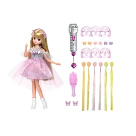 Takara Tomy Licca-chan Doll, Exteria-chan, Pushing Pink, Dress Up, Pretend Play, Toy, For Ages 3 and Up