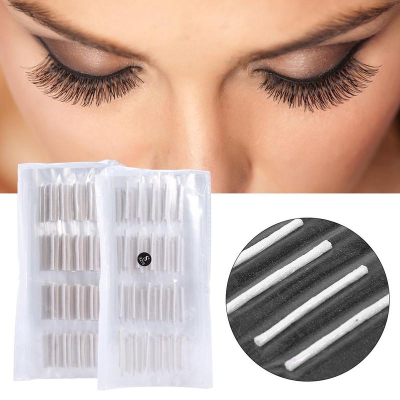 Eyelash Perm, Eyelash Lifting Pads Sticks, 2 Sizes, 200 Pieces