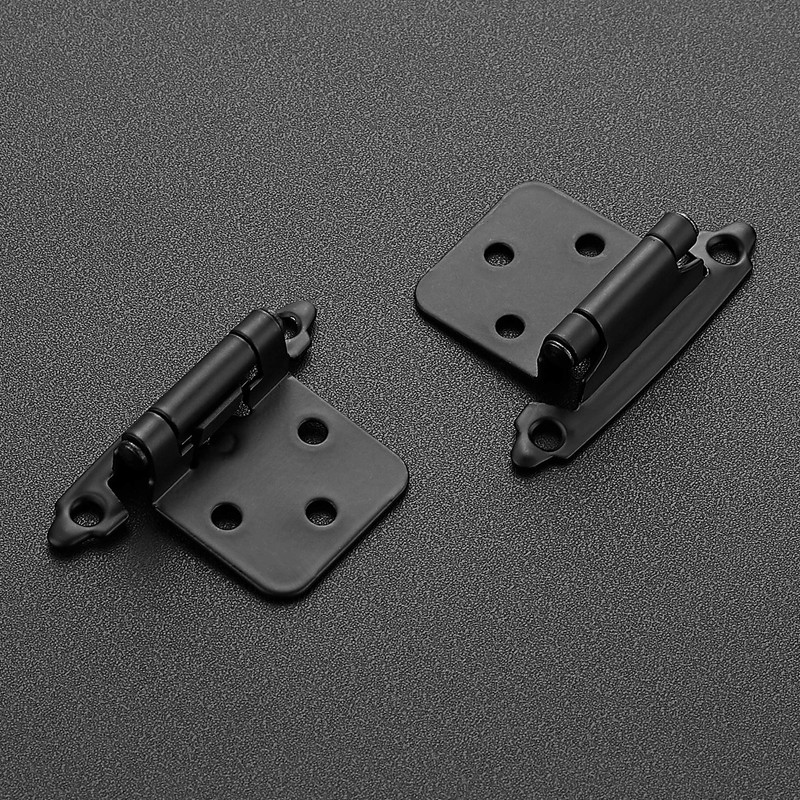 Ravinte 60 Pack (30 Pairs) 1/2" Overlay (Variable) Cabinet Hinges,