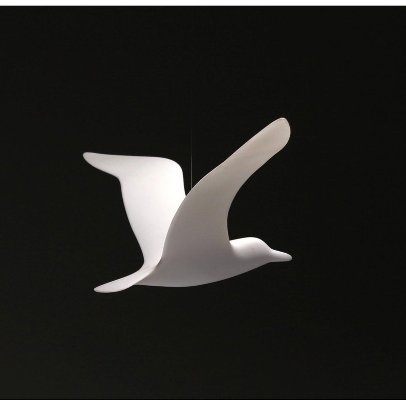 Seagull Mobile Outdoor Sculpture by John Perry 16 inch wingspan