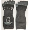 GROWGEAR 5 Toe Socks, 1 or 2 Pairs Sizes, S/M/L,