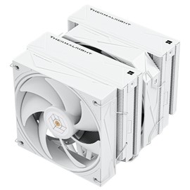 Thermalright Royal Pretor 130 White CPU Cooler, Heatsink CPU Cooling, TL-H12W-X28 and TL-HD13W-X28 Fan, Compatible with Intel LGA115X/1200/2011/1700/1851;AM4/AM5 Platforms,Desktop Tower Cooling