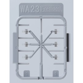 fainmo-rudo 1/700 Nano/Dreads Series Nine Six Type 25 mm Triple Pom Gun Plastic Model for Parts WA23 