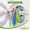 Greenfound Microfiber Cleaning Cloth Roll -80 Pack,Tear Away Microfiber Towels