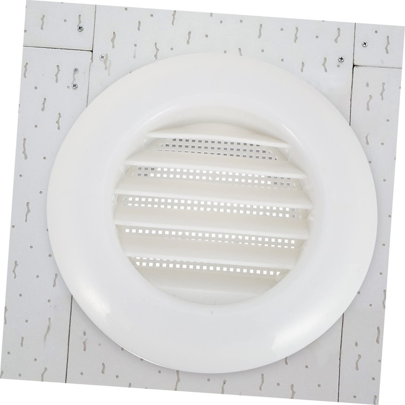 SHOWERORO 2Pcs Round Air Vent Louver for Air Conditioner Ceiling