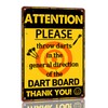 Attention! Please Throw Darts In The General Direction Of The