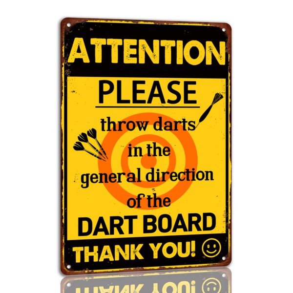 Attention! Please Throw Darts In The General Direction Of The
