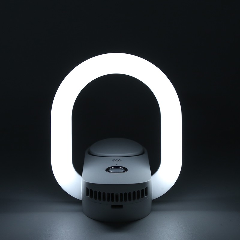 Negative Ion Air Purifier with LED Sensing Night Light Portable