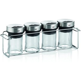 Kela Miko Spice Rack, Stainless Steel 18|10, Shiny Silver, 10 cm