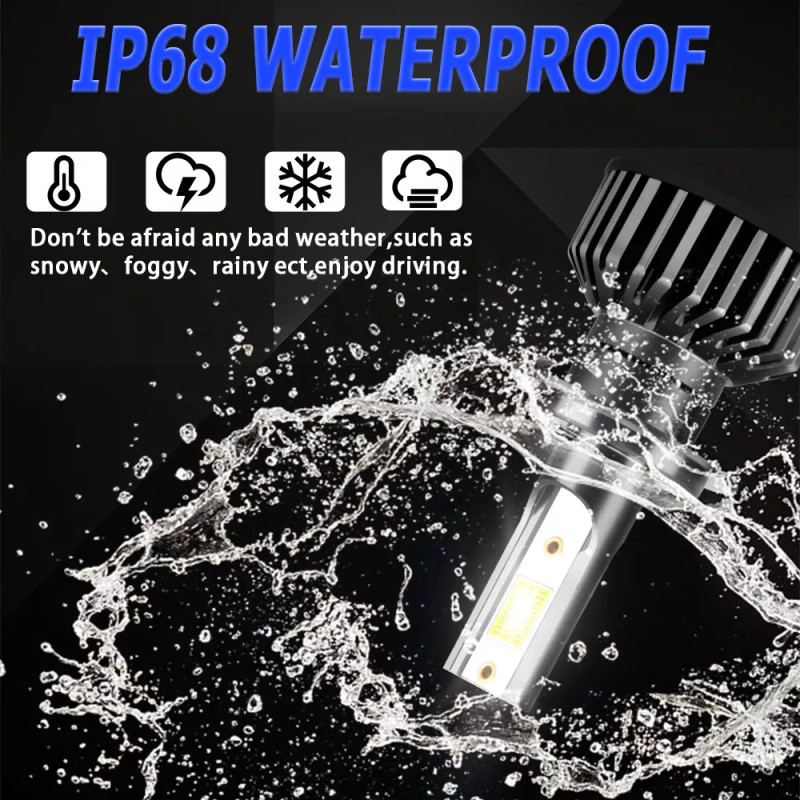 SHENKENUO For 2014 2015 KIA OPTIMA-6x 6000K LED Headlight Hi/Low+Fog