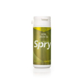 Spry Gum 30 Tube Gum Box of 6 (Green Tea)