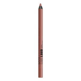 NYX PROFESSIONAL MAKEUP NYX PROFESSIONAL MAKEUP Line Loud Lip Liner, Longwear and Pigmented Lip Pencil with Jojoba Oil & Vitamin E - Ambition Statement (Warm Peach Brown)