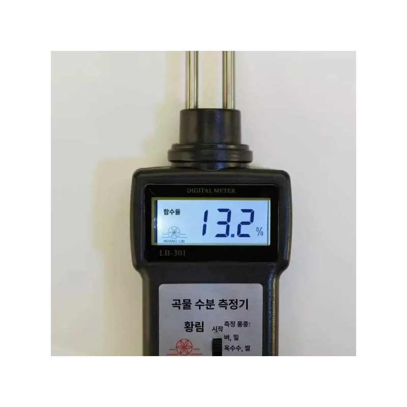Hwanglin 곡물 수분계 함수율 측정 식자재 수분 검사 함량 쌀