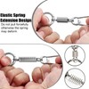 Zipper Clips Anti Theft, 12 Pcs Zipper Locks Double Opening