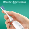 Lächen Replacement brush head, moderate hardness of the brush head,