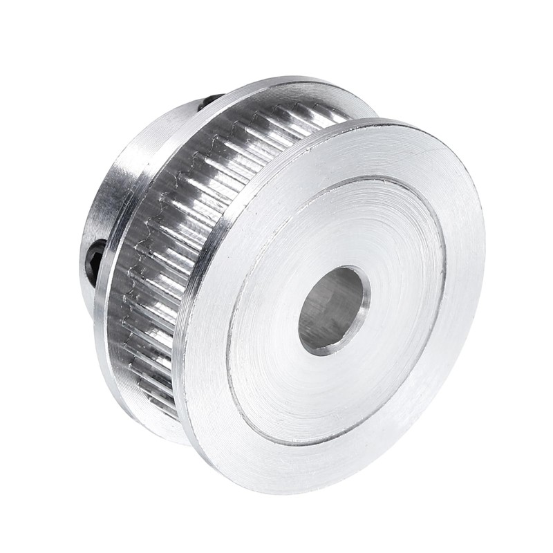 sourcing map GT-2 40T Pulley Synchronous Wheel 5mm Bore, Aluminum