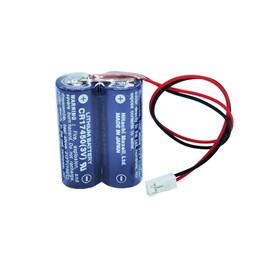 STEPMAX 1 Pack 2CR17450 CR17450 3V 2600mAh Battery Pack for Mazak Transfer Machine Detection CR17450-2WK27/ D80UB016170…