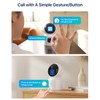 ZOSI 4K WLAN Surveillance Camera with 1.44 Inch Monitor, 8MP
