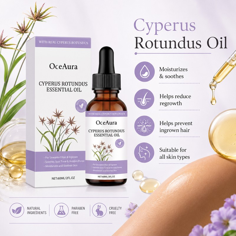 Cyperus Rotundus After Shave Oil for Women – Moisturizing Body