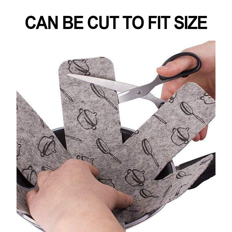 Pan Protector, 6-Piece Set and 3-Piece Set in Various Sizes,