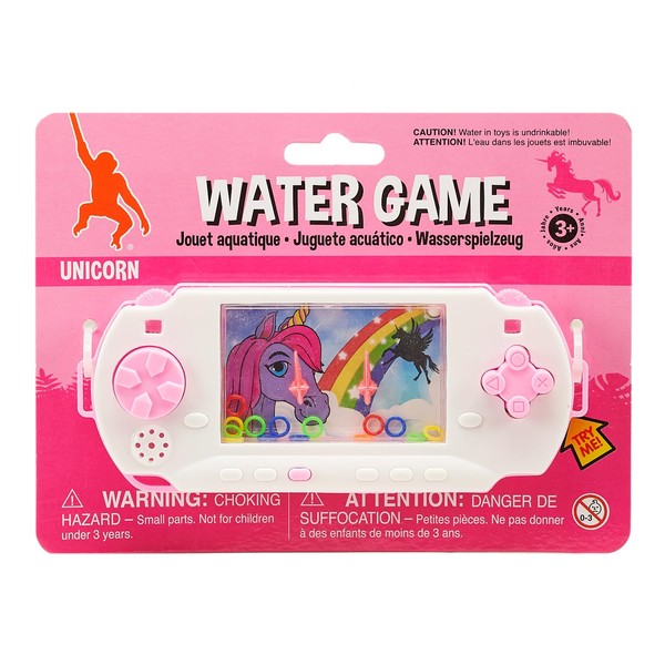 Wild Republic 23148 Water Games Sensory, Kids Gifts, Hand held Toys, Unicorn Party Favors ,Pink