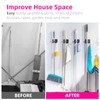 DOMAXCAI 8 Pack Broom Holder Wall Mount, Upgraded Broom Holder,
