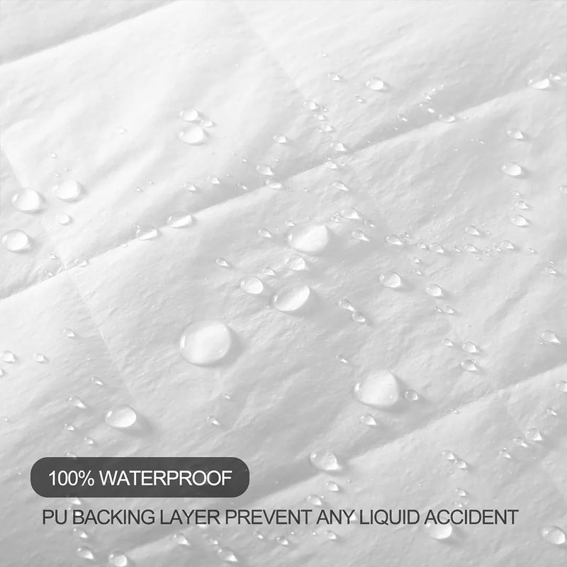 Casabella Quilted Waterproof Mattress Protector King- Hotel Quality Extra Deep