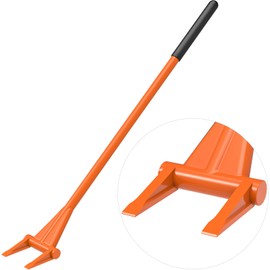 Dolibest 48'' Demo Bar, Heavy Duty 2-Tine Wrecking Bar with Ergonomic Handle for Efficient Wooden Demolition and Renovation, All-Steel Construction