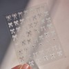 TailaiMei Bow Nail Stickers, 3D Design Self-Adhesive Nail Art Decals