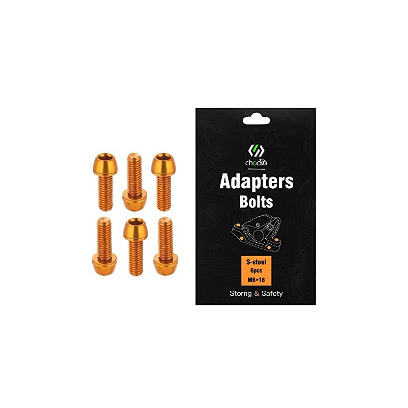 Chooee M6 x 18 mm, pernos adaptadores de freno de