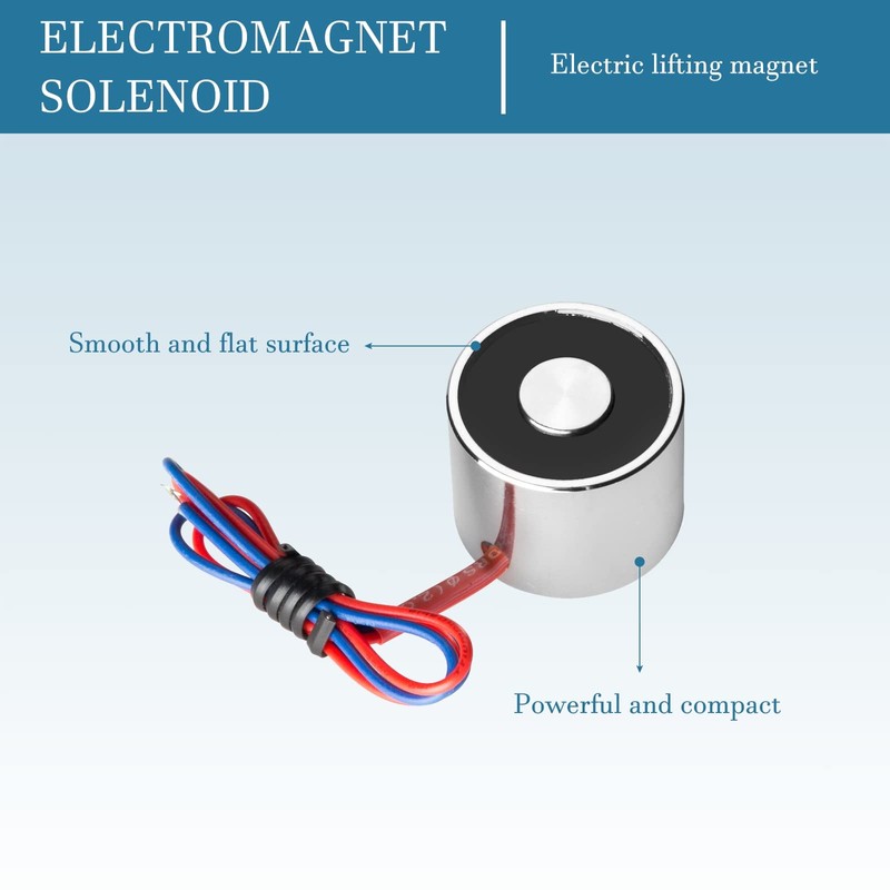 QUARKZMAN 50N DC 5V Electromagnet x 1 Piece Metal Sucked