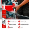 MuzeFansi Polyurethane Windshield Adhesive–Weatherproof, Fast Curing Auto Glass Sealant for