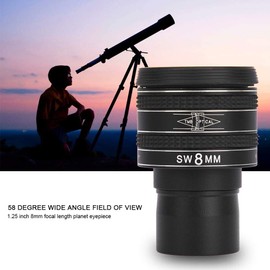 POFET Planetary II 1.25" TMB 8mm 58 Degree Multi Coated Eyepiece for Astronomical Telescope
