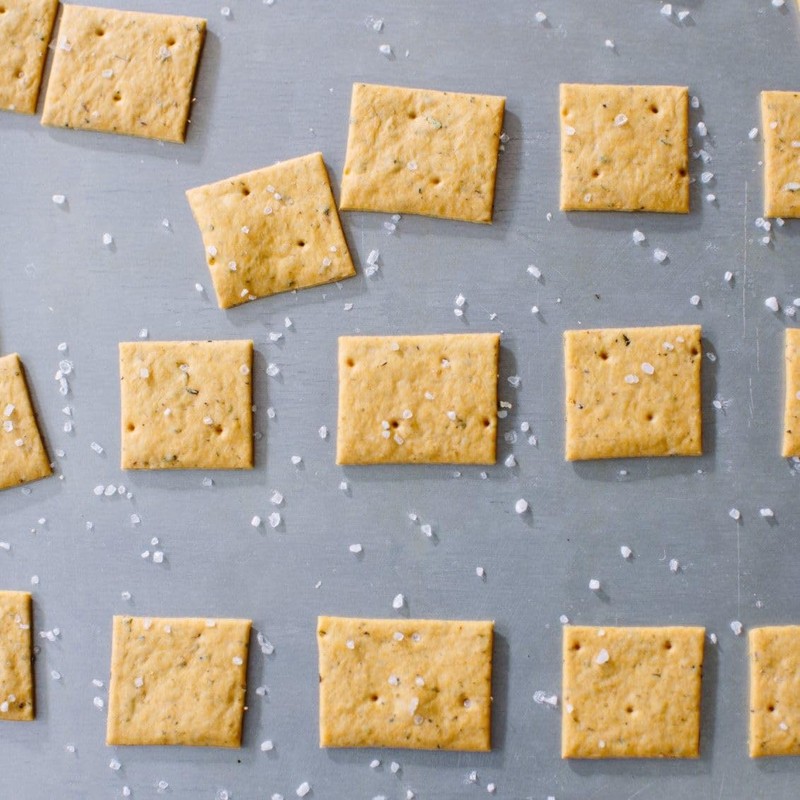 Jovial Organic Sourdough Einkorn Everything Crackers - Sourdough Crackers for