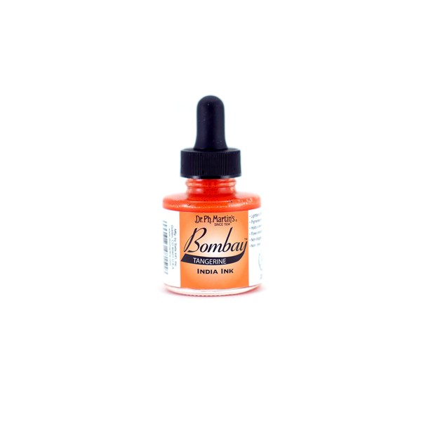 Dr. Ph. Martin's Bombay India Ink (15BY) Ink Bottle, 1.0