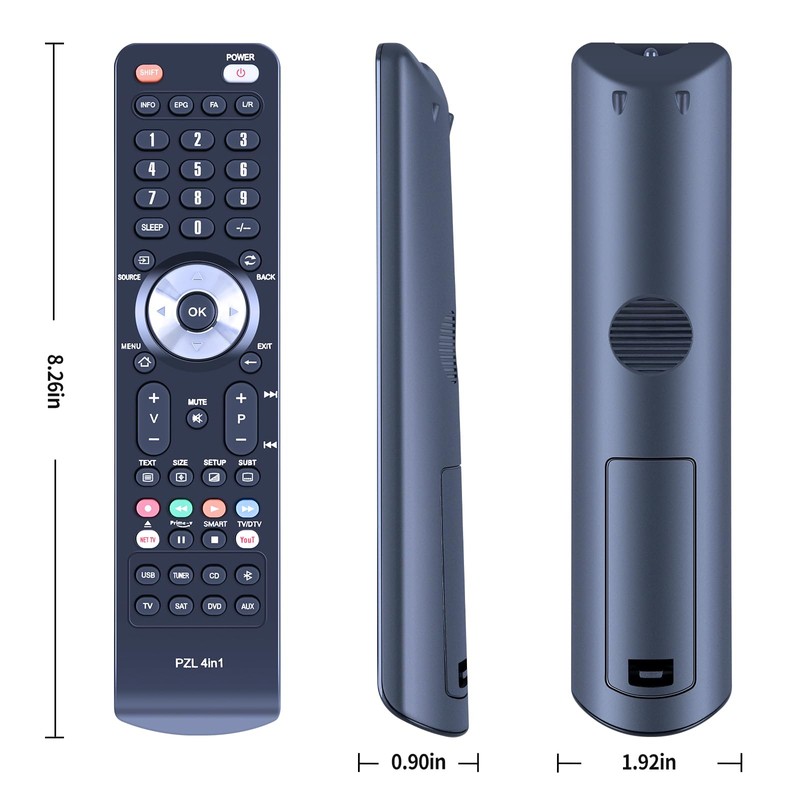 PZL WJ55350 Replacement Remote Control fit for Yamaha Soundbar YSP-3000