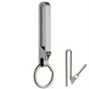 TIMULTI Titanium Keychain Belt Clip Carabiner Belt Hook Fall-Resistant Men's