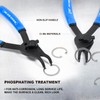 SMOTIVEPRO 12 Piece Versatile Retaining Snap Ring Pliers set,Heavy Duty