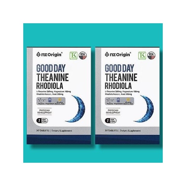 Enget Origin Good Day Theanine Rhodiola 1350mg 30 tablets 2