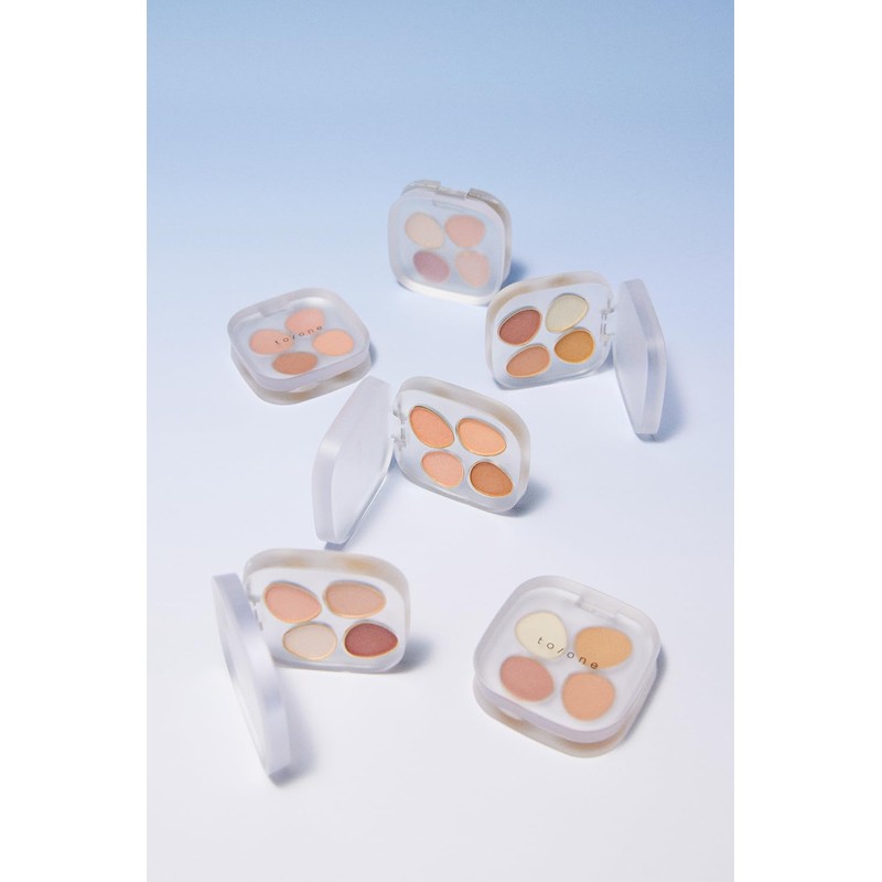 to/one Petal Float Eye Palette 01 Tangerine Beige Eyeshadow Palette