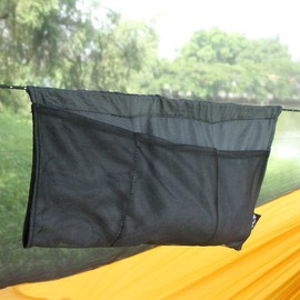T TOOYFUL Camping Hammock Bag, Rope Strap Hanging Mesh Bag Organiser Container for Hiking Swimming Travel and Lightweight